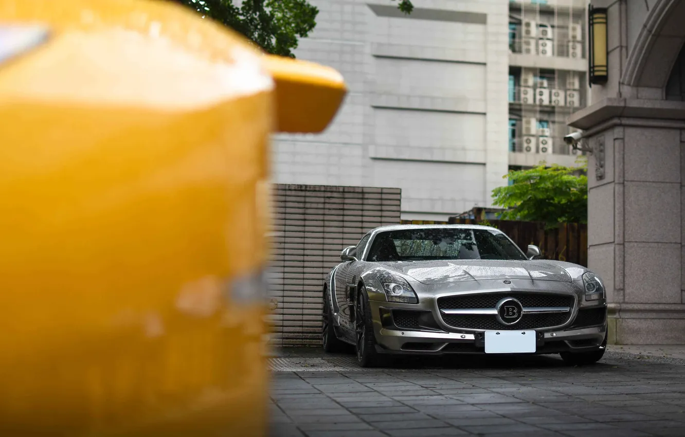 Фото обои car, mercedes, benz