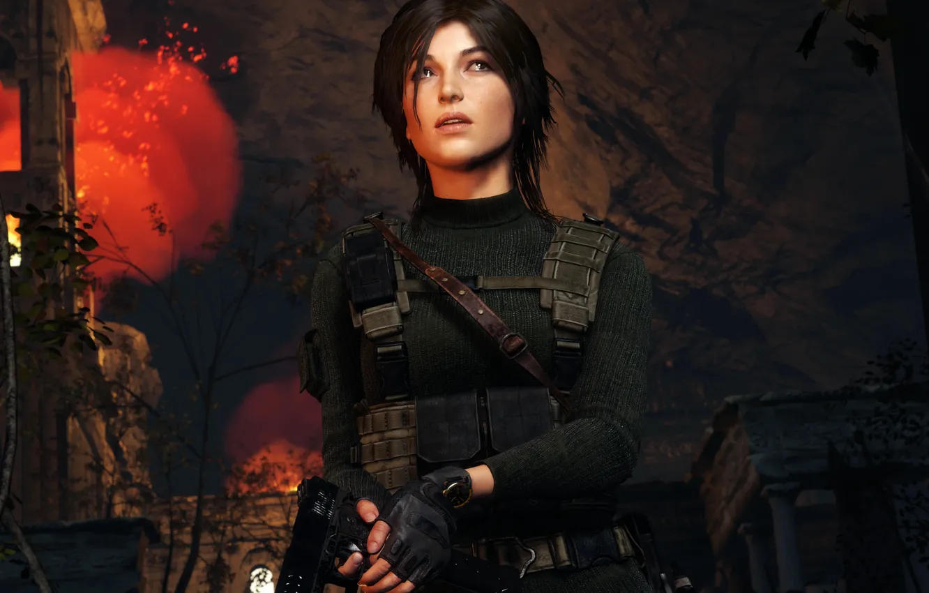 Фото обои Tomb Raider, Lara, Portraits, Rise