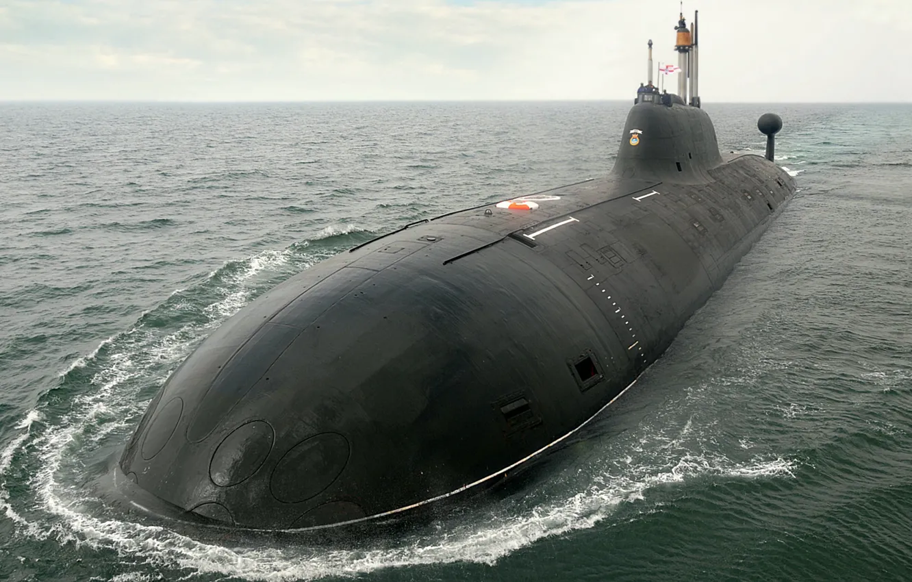 Фото обои ВМС Индии, атомная субмарина, INS Chakra
