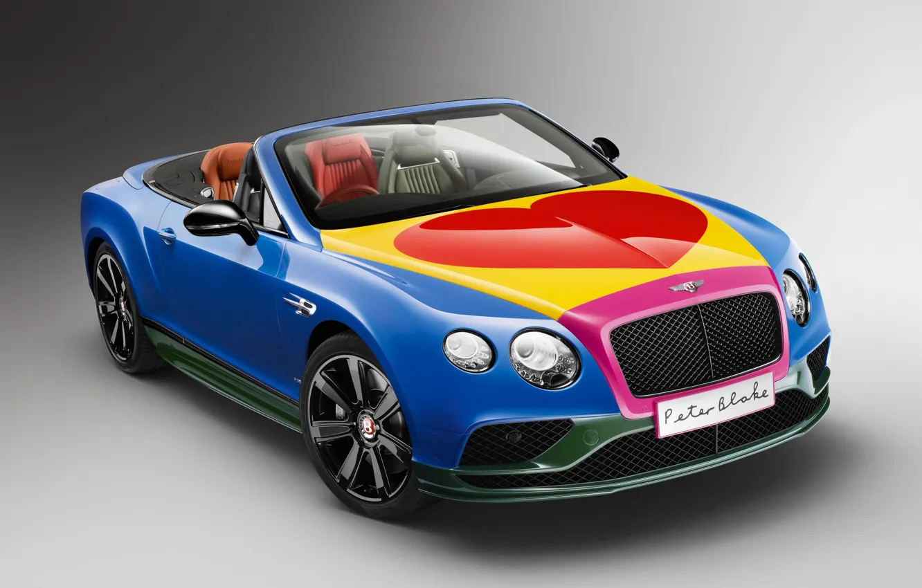 Фото обои bentley, pop art, Peter Blake