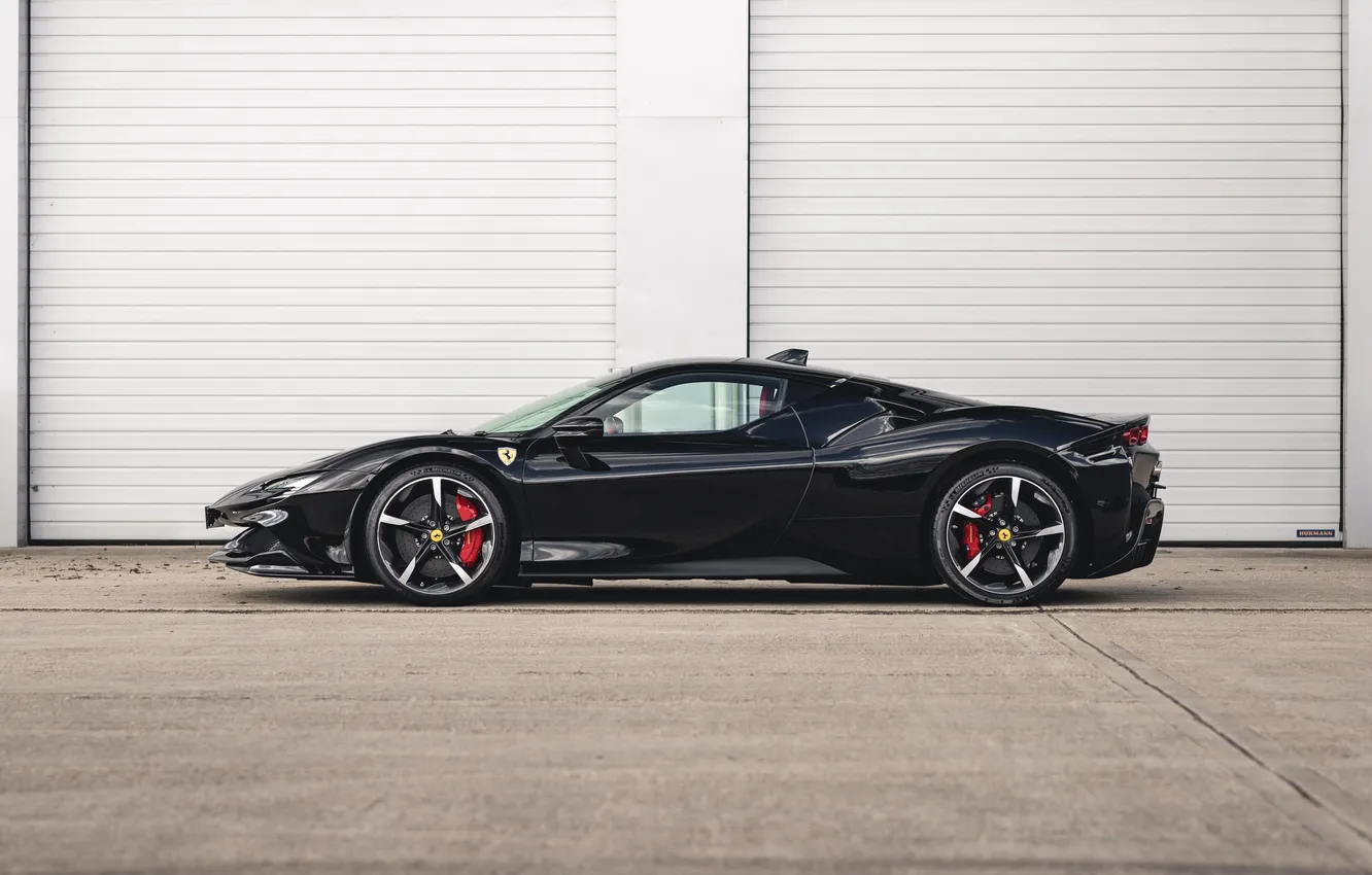 Фото обои Ferrari, суперкар, supercar, Stradale, 2020, Ferrari SF90, Ferrari SF90 Stradale, Ферарри