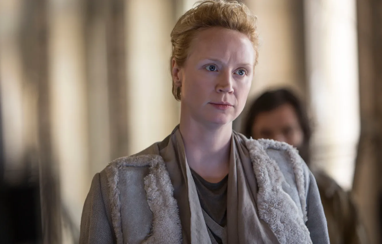 Фото обои Gwendoline Christie, Голодные игры:Сойка-пересмешница, The Hunger Games:Mockingjay - Part-2, Commander Lyme