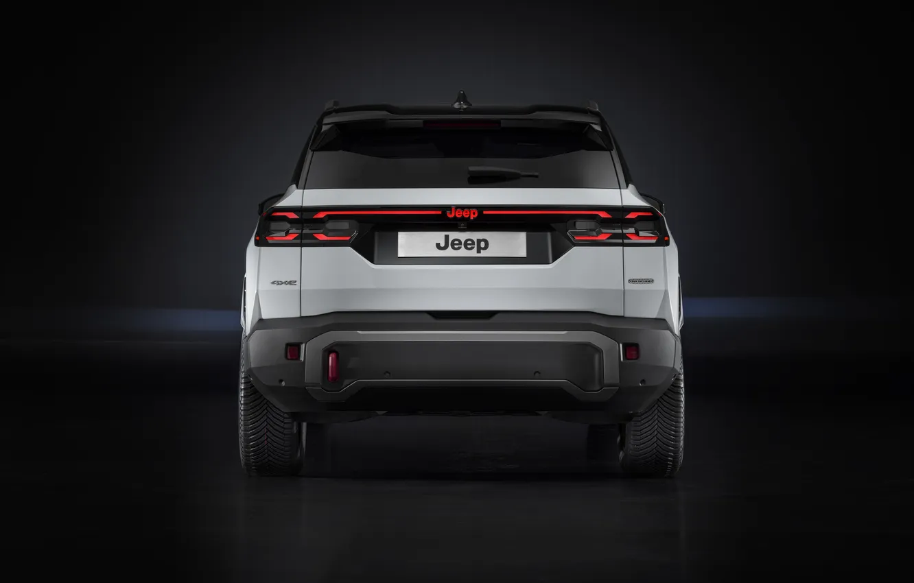 Фото обои Внедорожник, SUV, Jeep, Overland, 2025, Jeep Compass 4xe