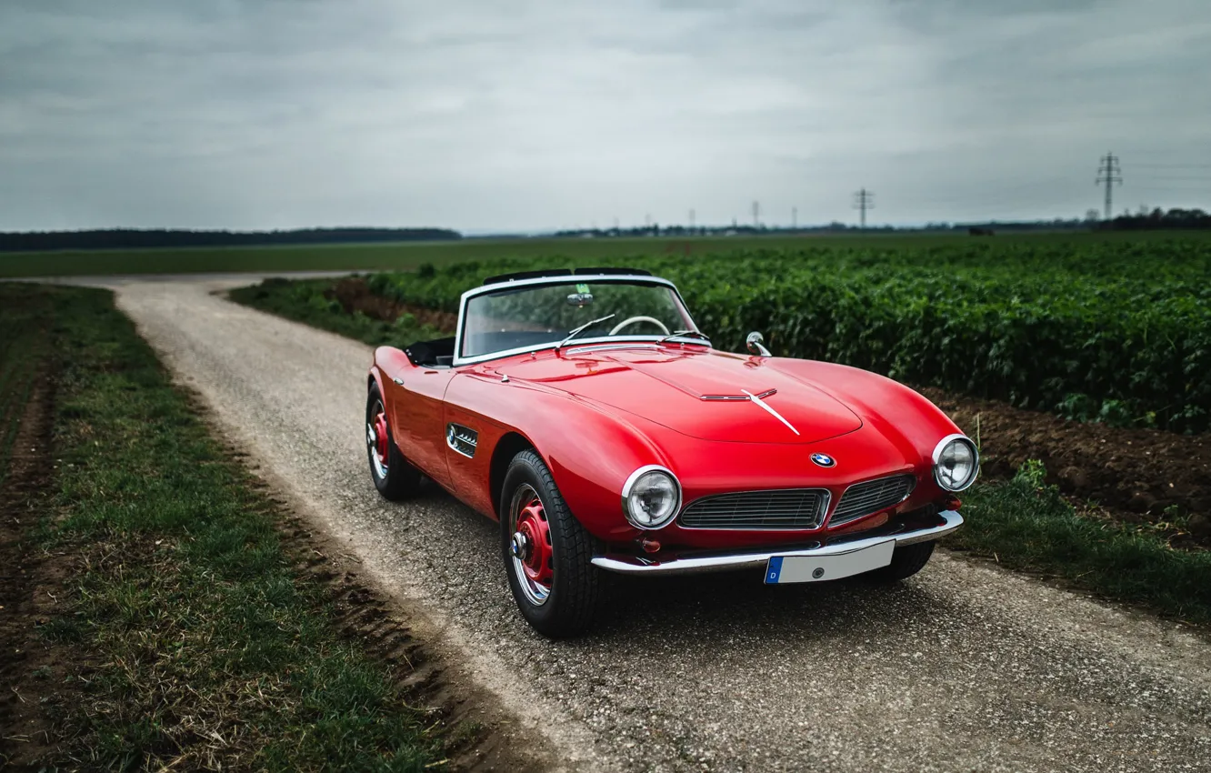 Фото обои BMW, beauty, 507, 1959, sports car, BMW 507, iconic