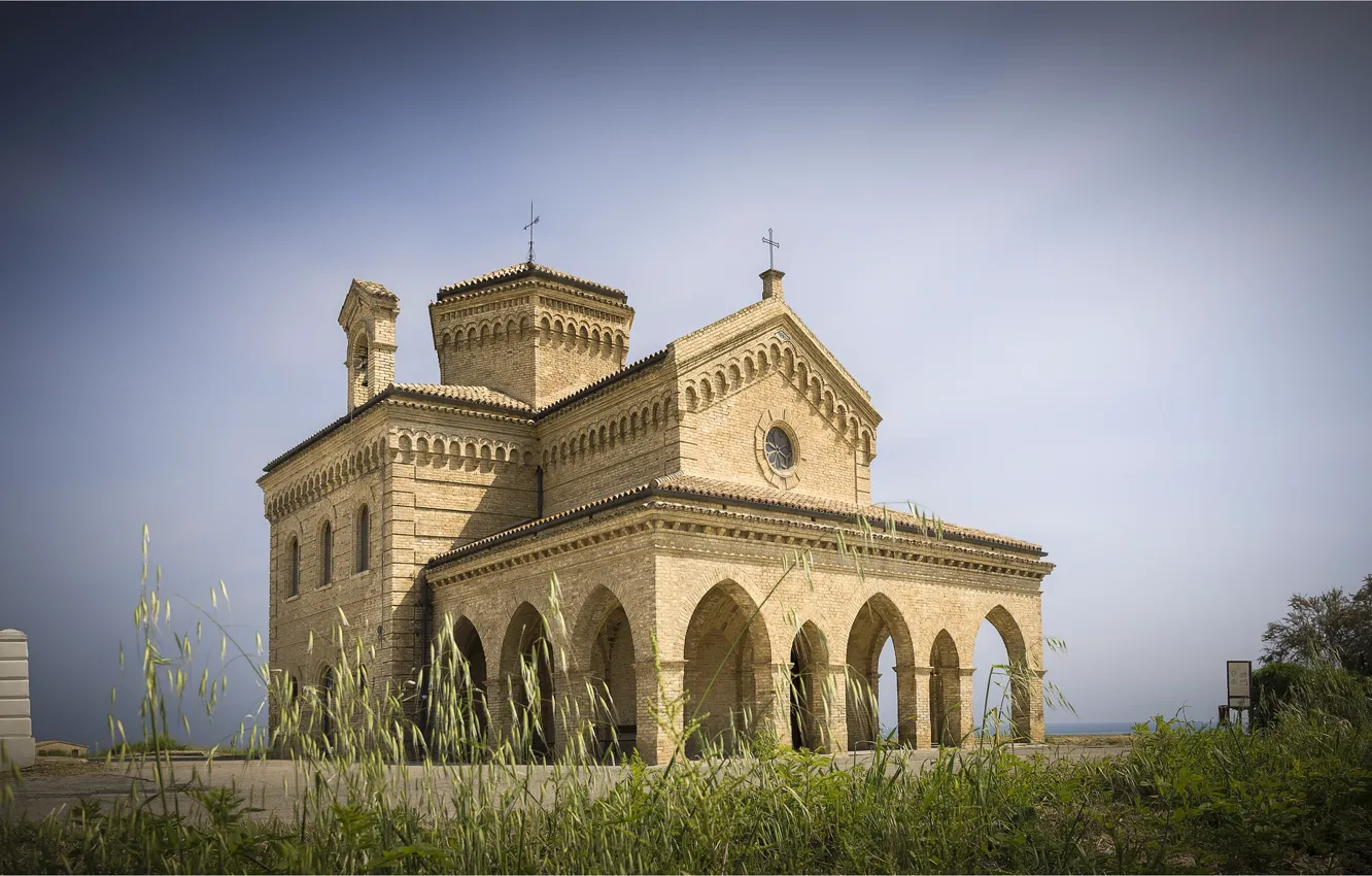 Фото обои Италия, Abruzzo, Vasto, Madonna della Penna