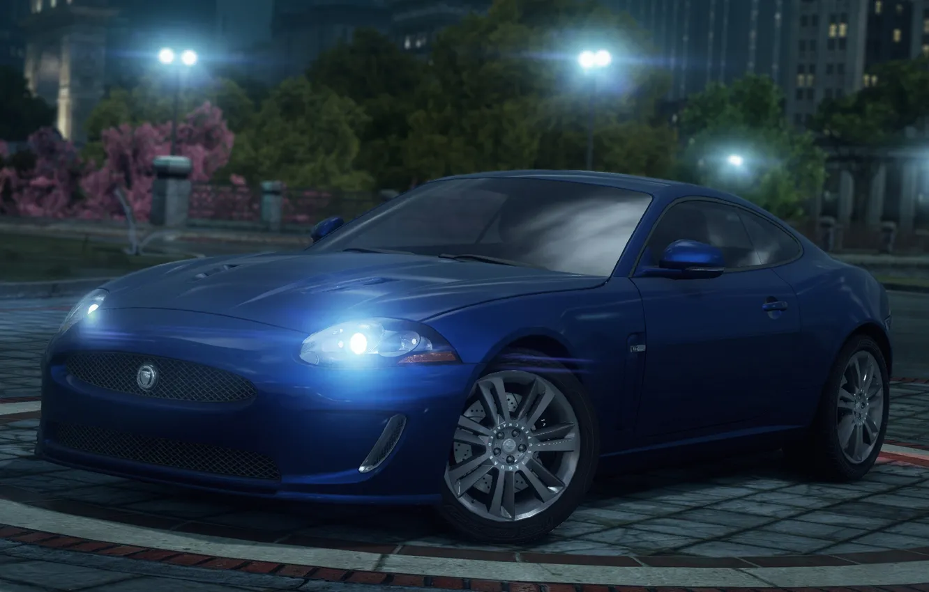 Фото обои 2012, Most Wanted, Jaguar XKR, Need for speed