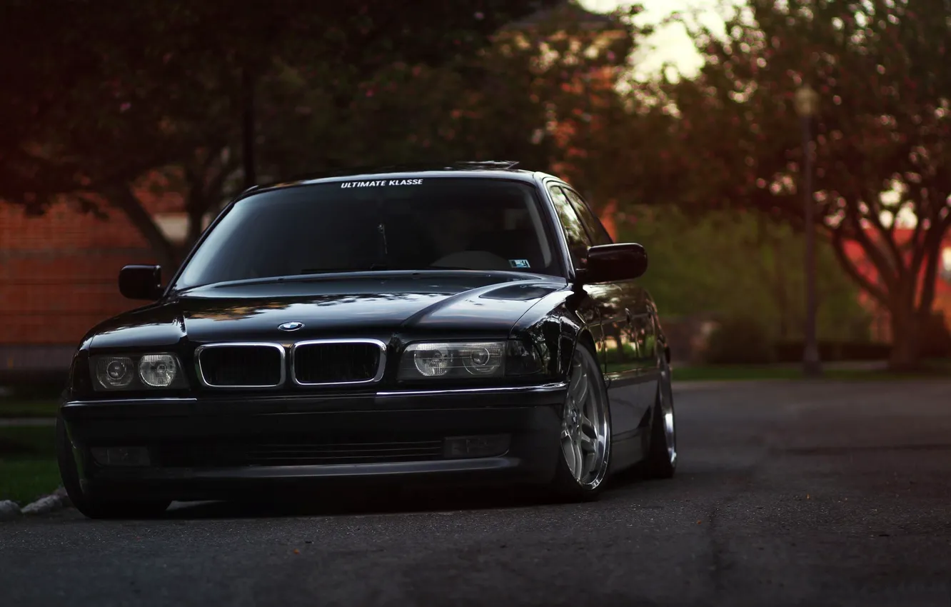 Фото обои BMW, E38, 7ER