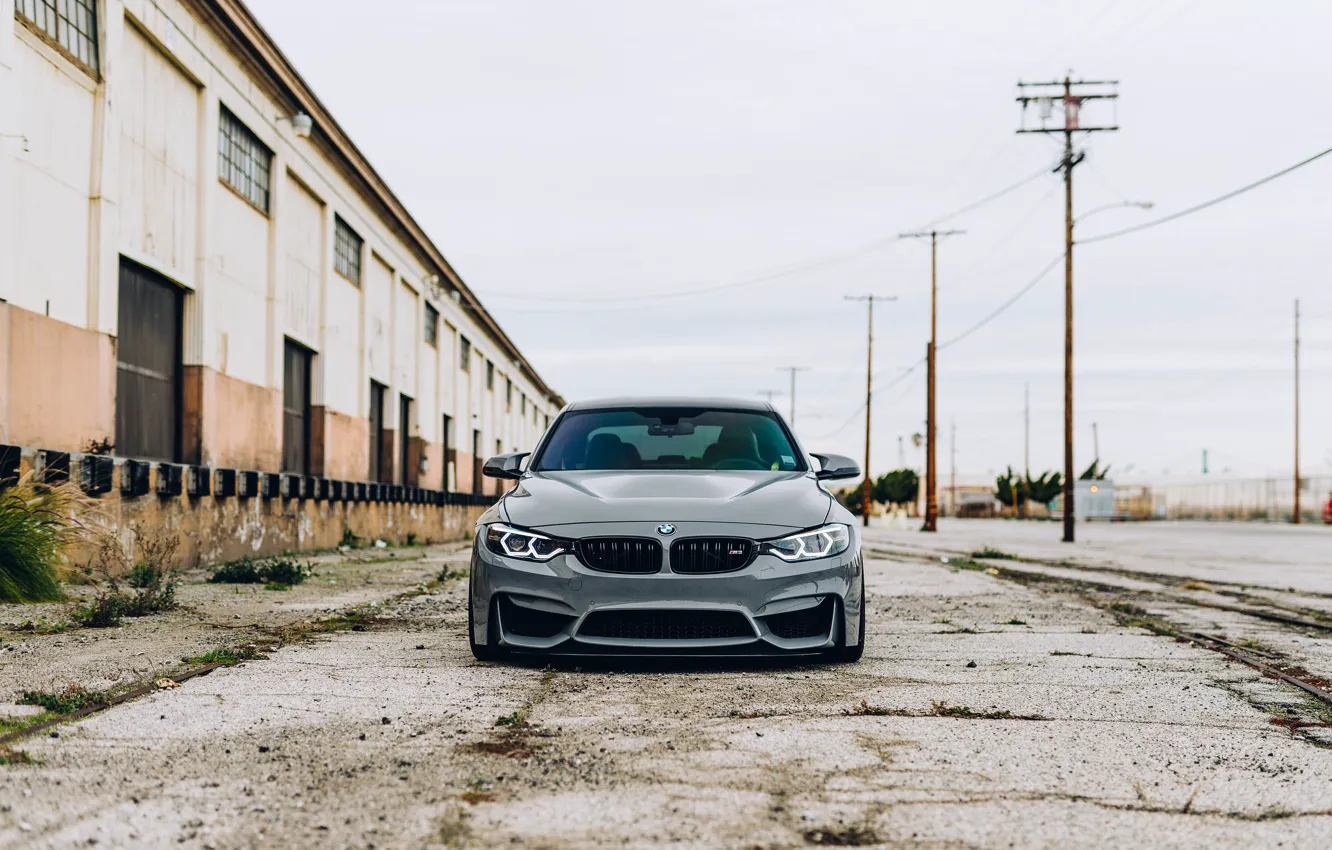 Фото обои BMW, Grey, F80, M3