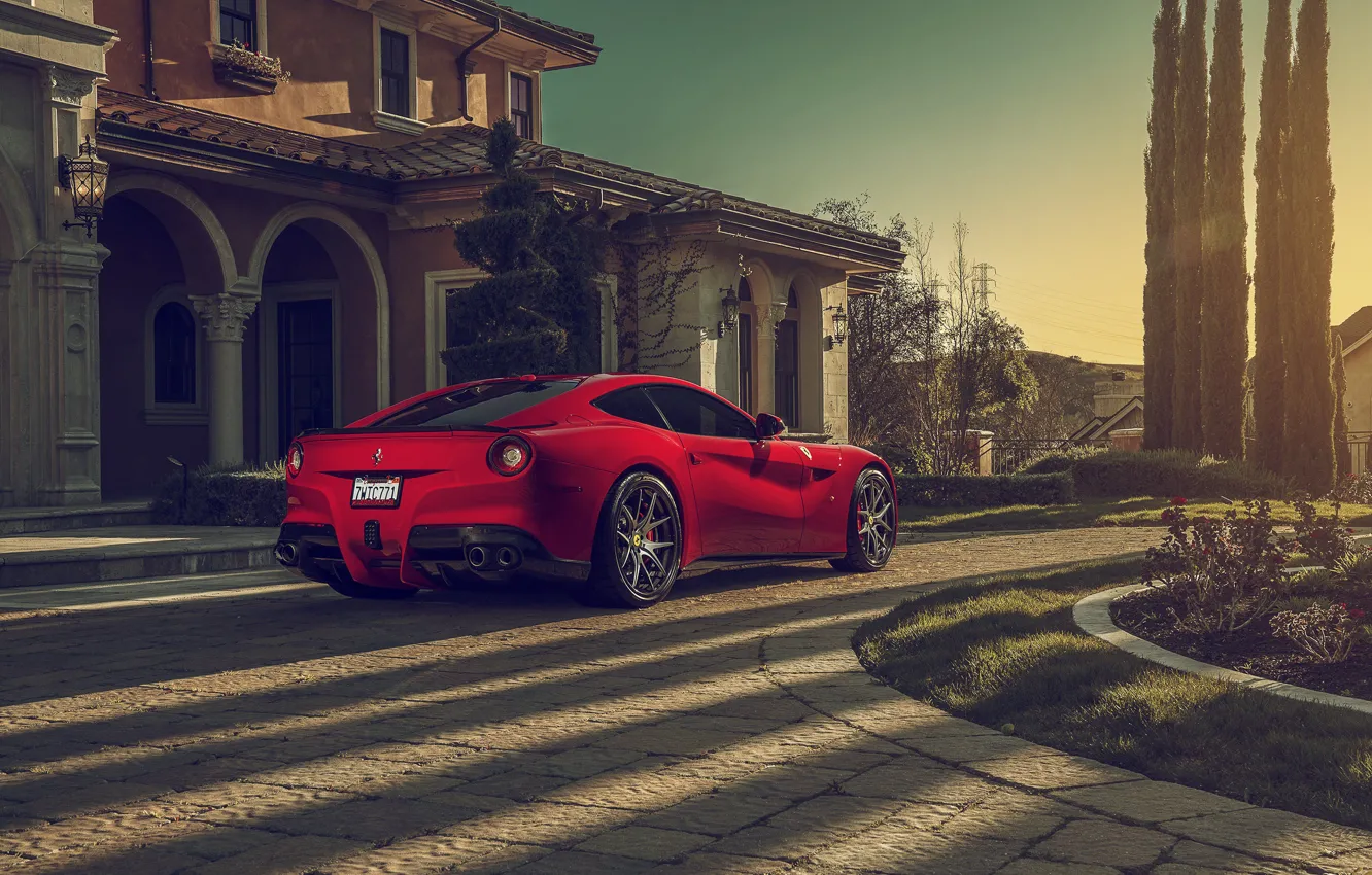 Фото обои Ferrari, Berlinetta, F12, Luxury, Wheels