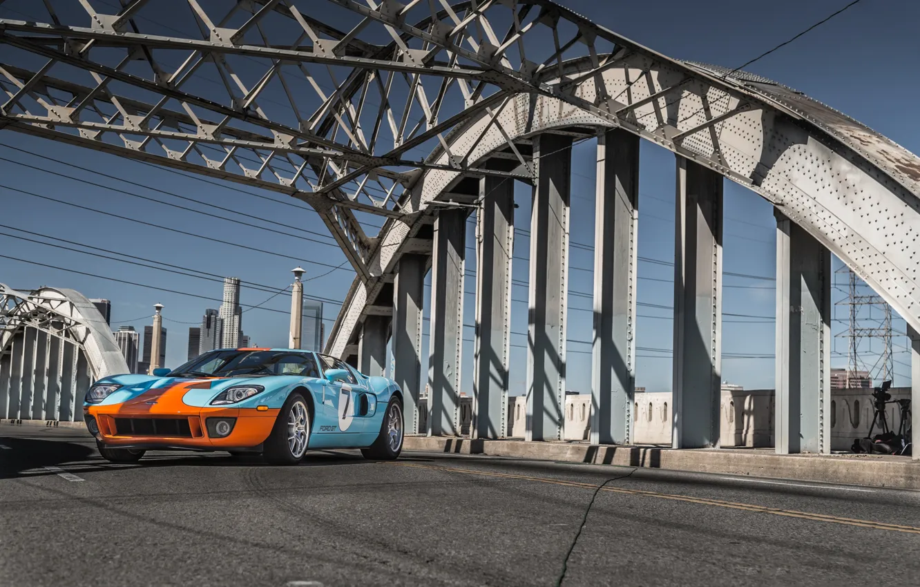 Фото обои Ford, bridge