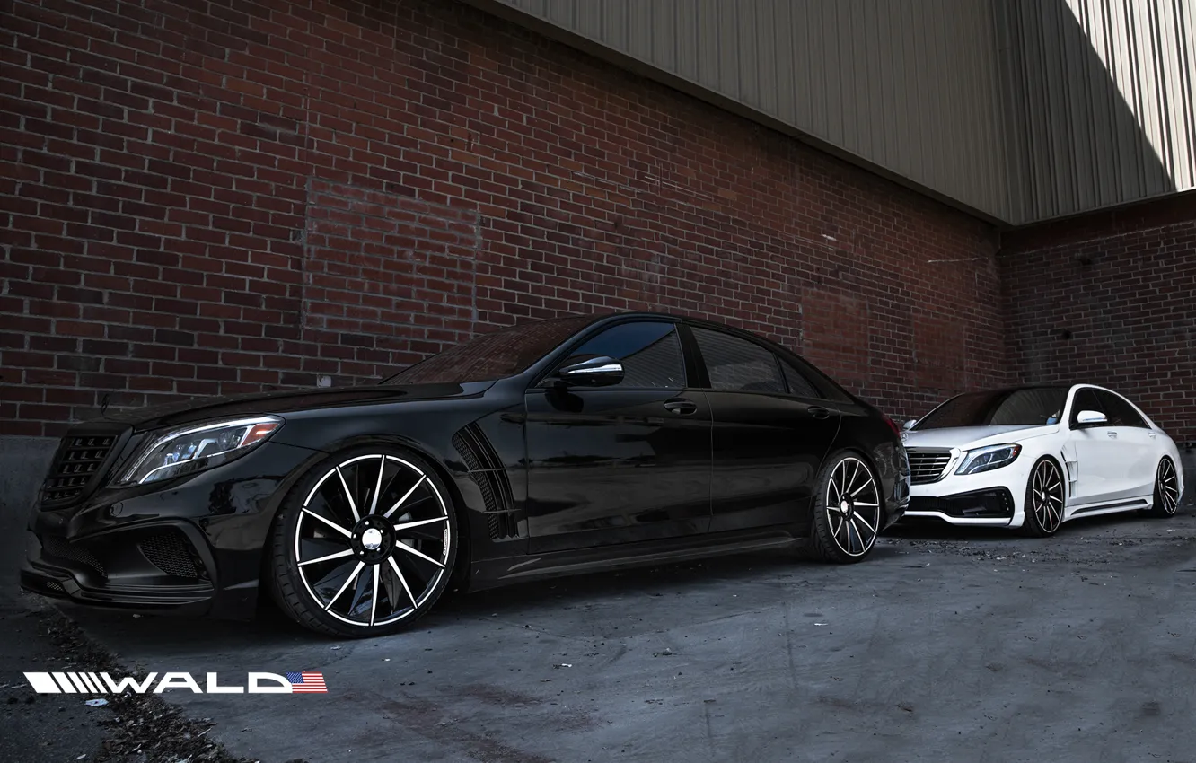 Фото обои TUNING, WALD, MERCEDES, BENZ, BLACK BISON, W222, S-CLASS