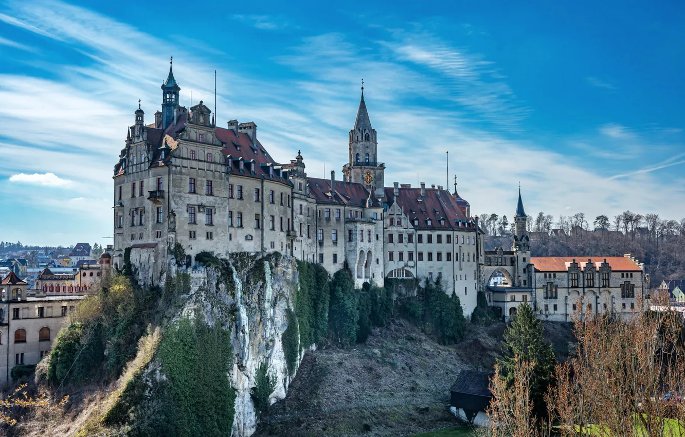 Фото обои пейзаж, замок, Germany, Hohenzollern Castle