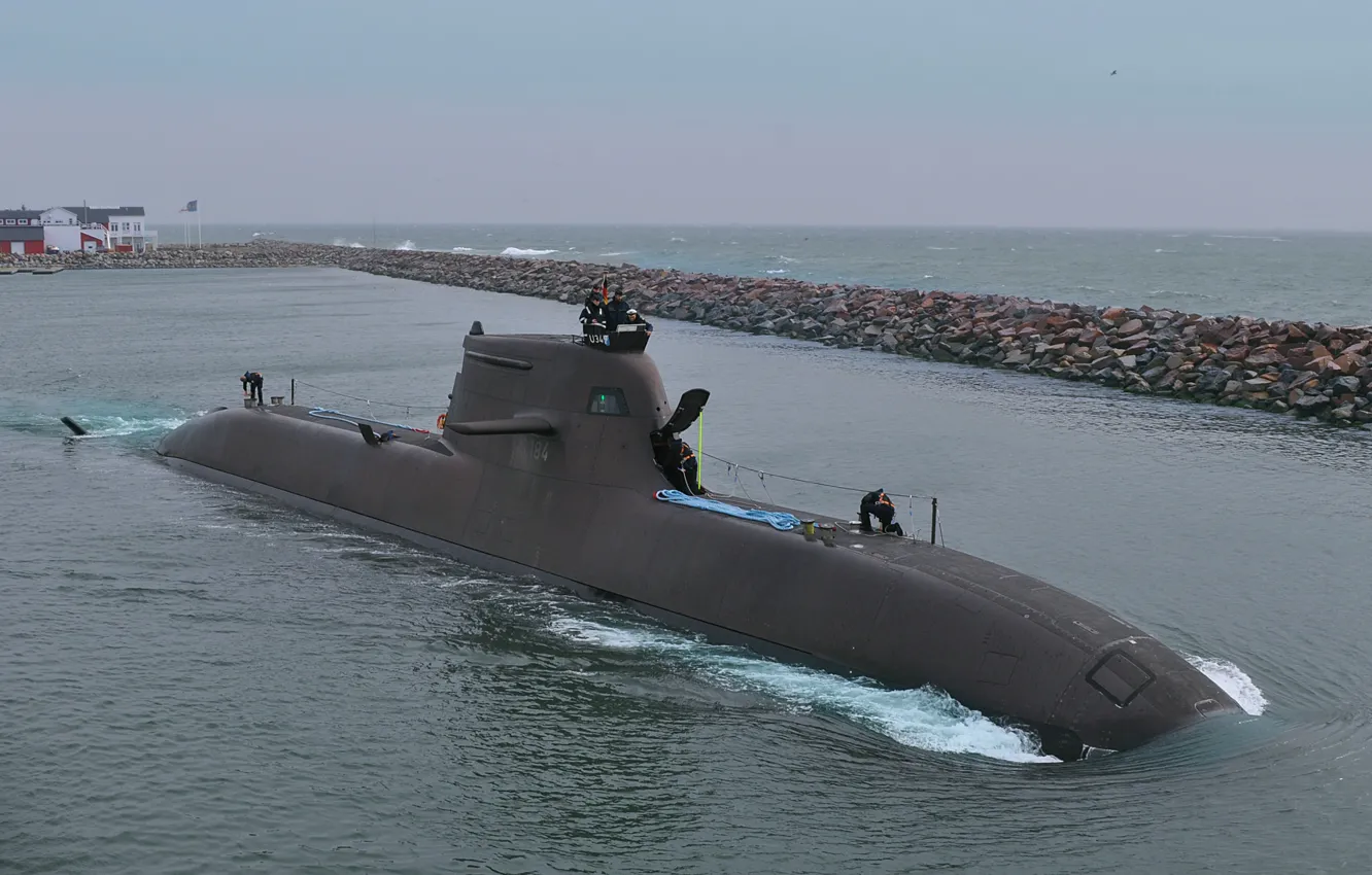 Фото обои субмарина, ВМС Германии, U-34