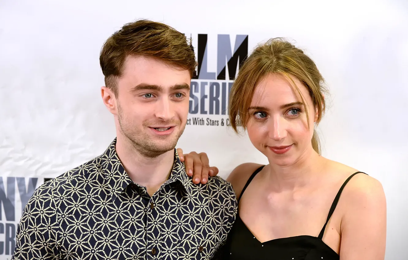 Фото обои Daniel Radcliffe, 2014, What If, Zoe Kazan, New York Film Critics Series