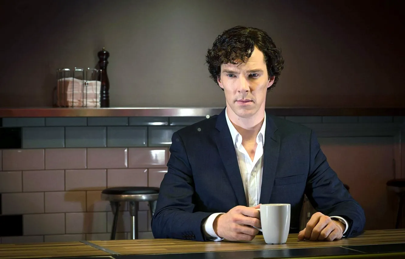 Фото обои чашка, Шерлок Холмс, Бенедикт Камбербэтч, Sherlock, Sherlock BBC, Sherlock Holmes, Sherlock (сериал)