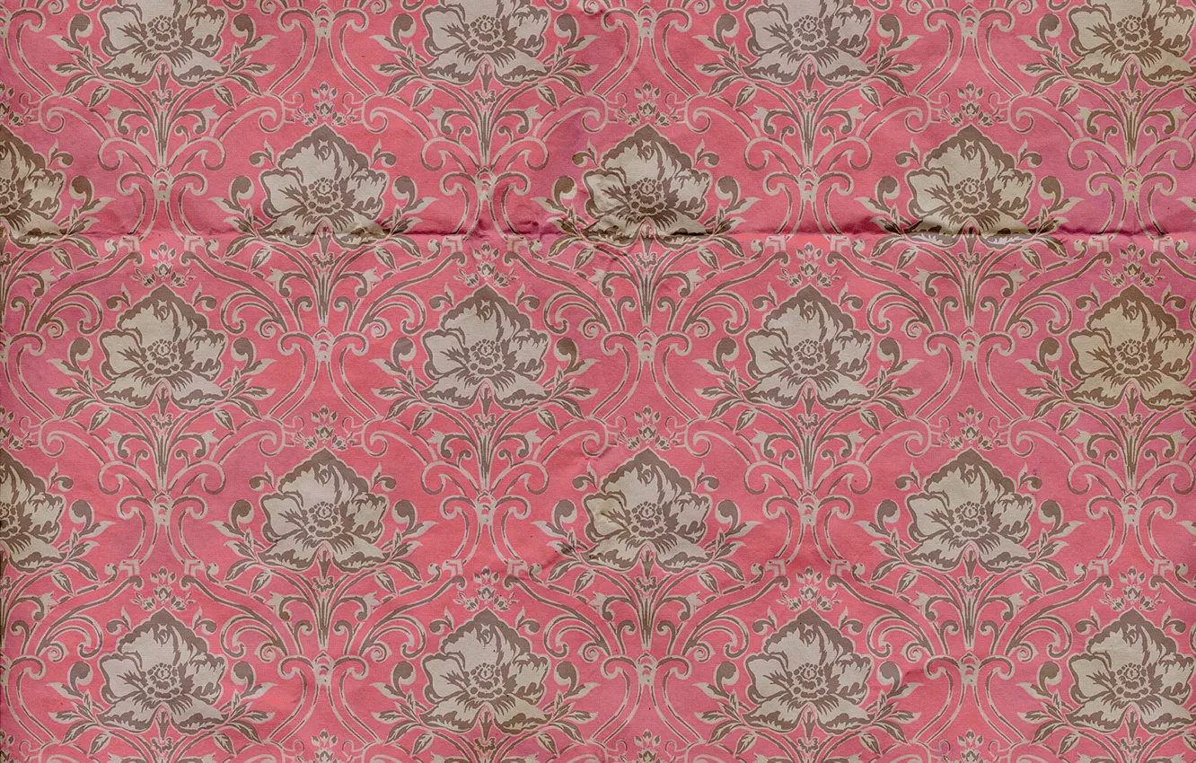 Фото обои узор, орнамент, vintage, texture, background, pattern, paper