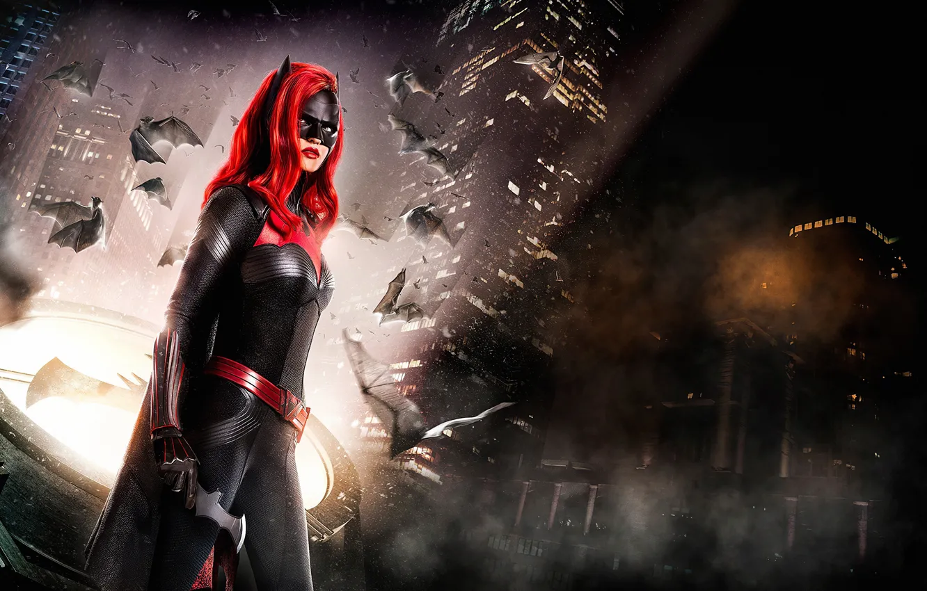 Фото обои сериал, Batwoman, Бэтвумен, Ruby Rose, Руби Роуз