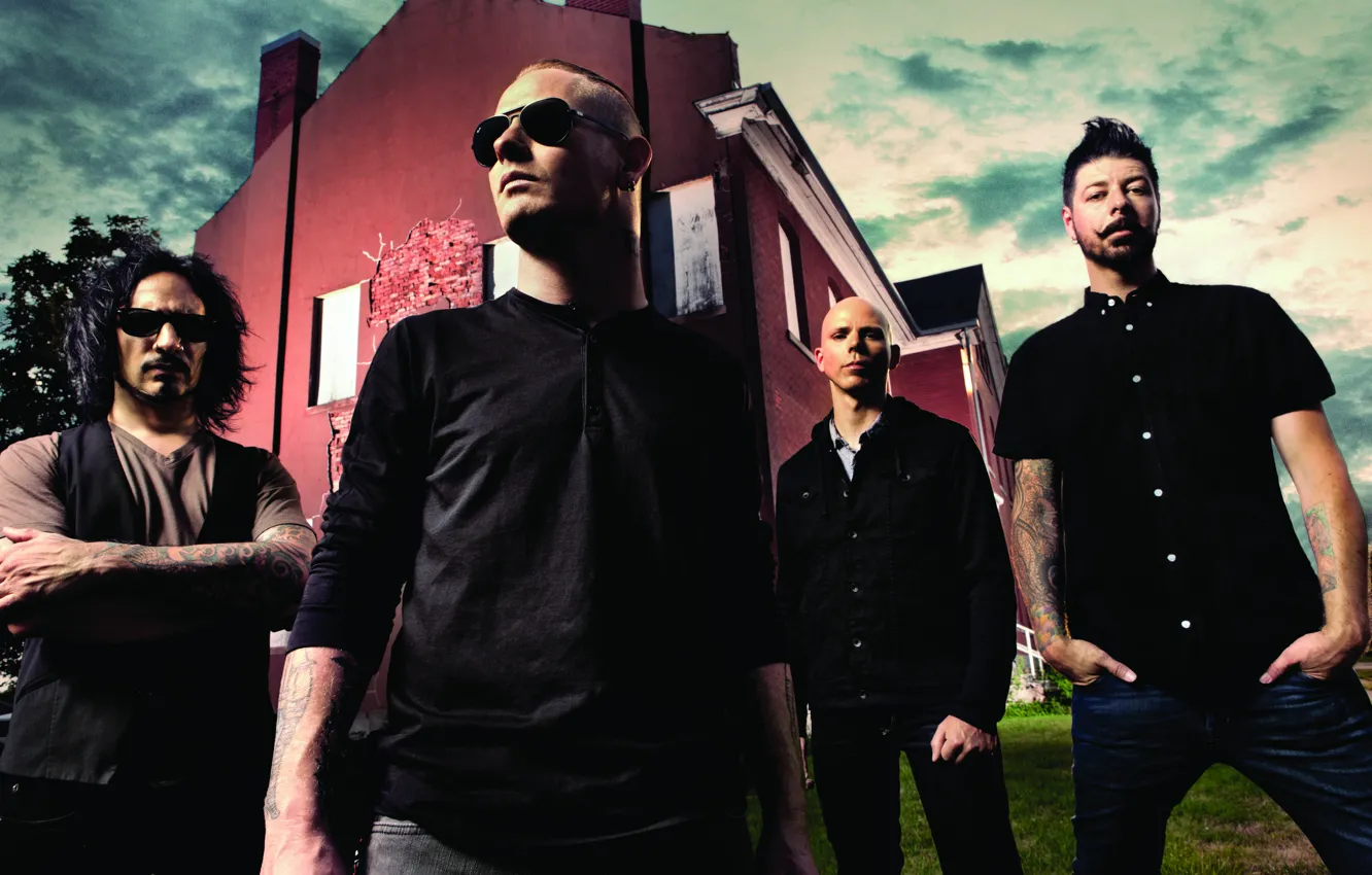 Фото обои метал, stone, альтернатива, stone sour, james root, roy mayorga, josh rand, corey taylor