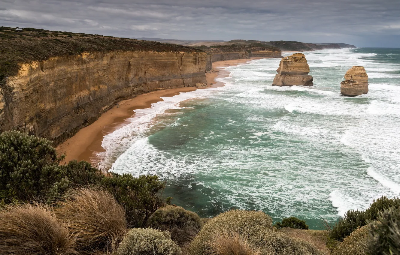 Фото обои море, пейзаж, Australia, Victoria, Princetown