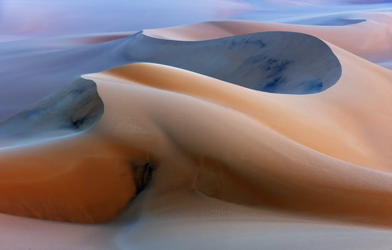 Фото обои песок, природа, барханы, пустыня, дюны, пески
