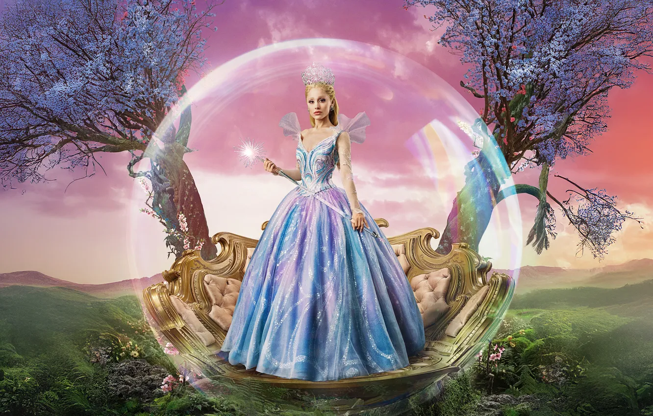 Фото обои Wicked, Glinda, Ariana Grande, For Good