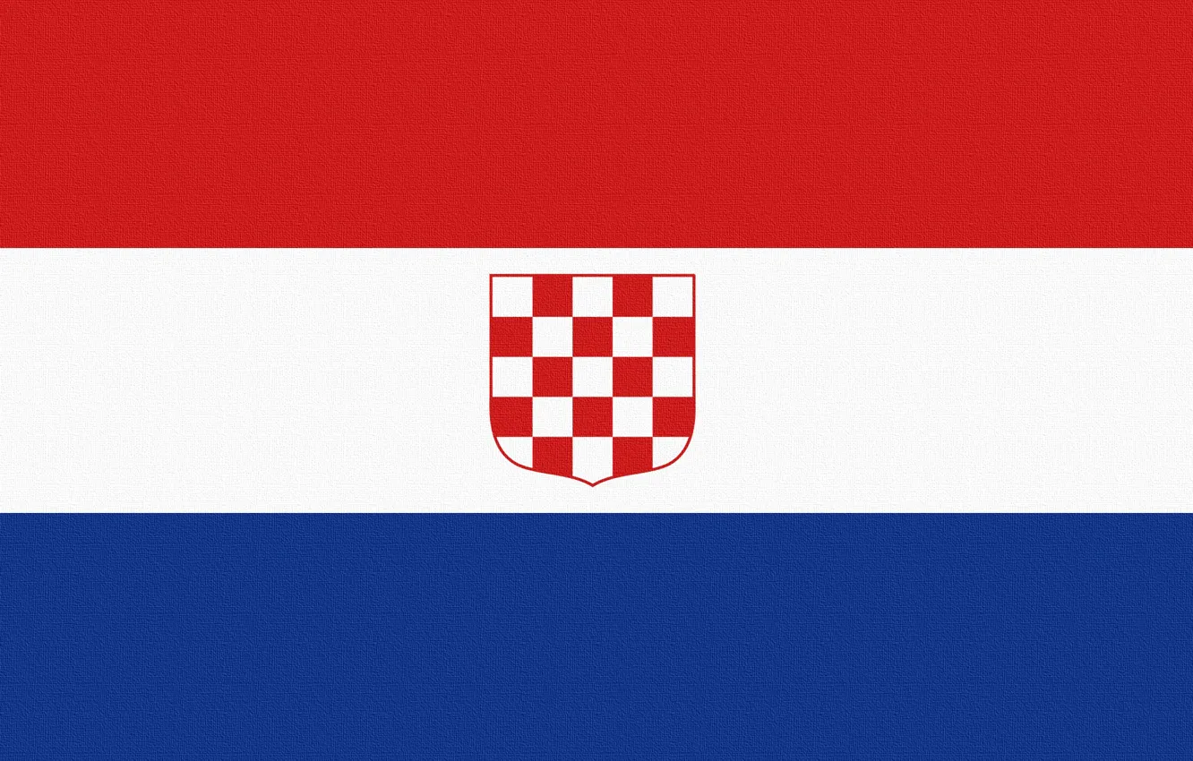 Фото обои Флаг, Photoshop, Хорватия, Croatia