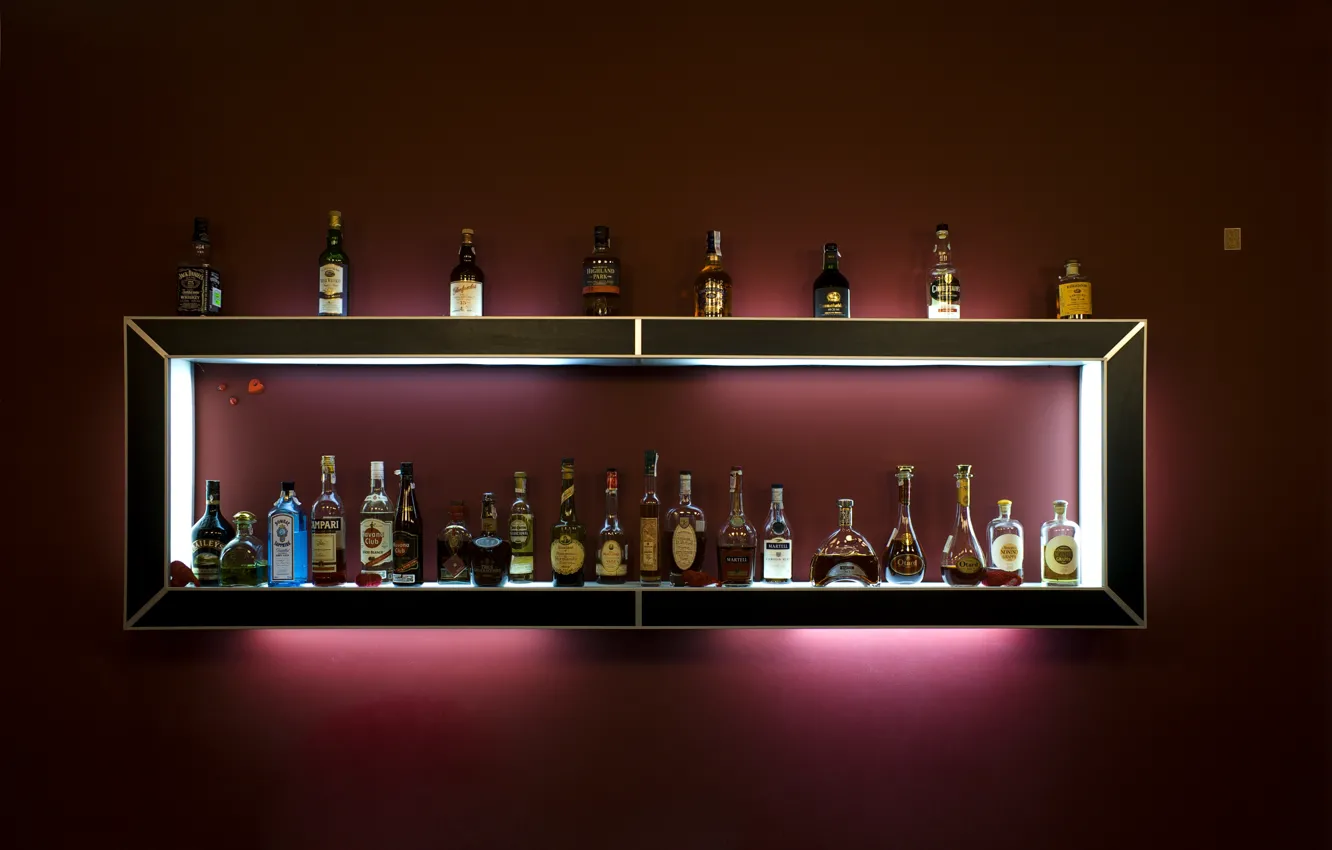 Фото обои коктель, Бар, Алкоголь, коньяк, Виски