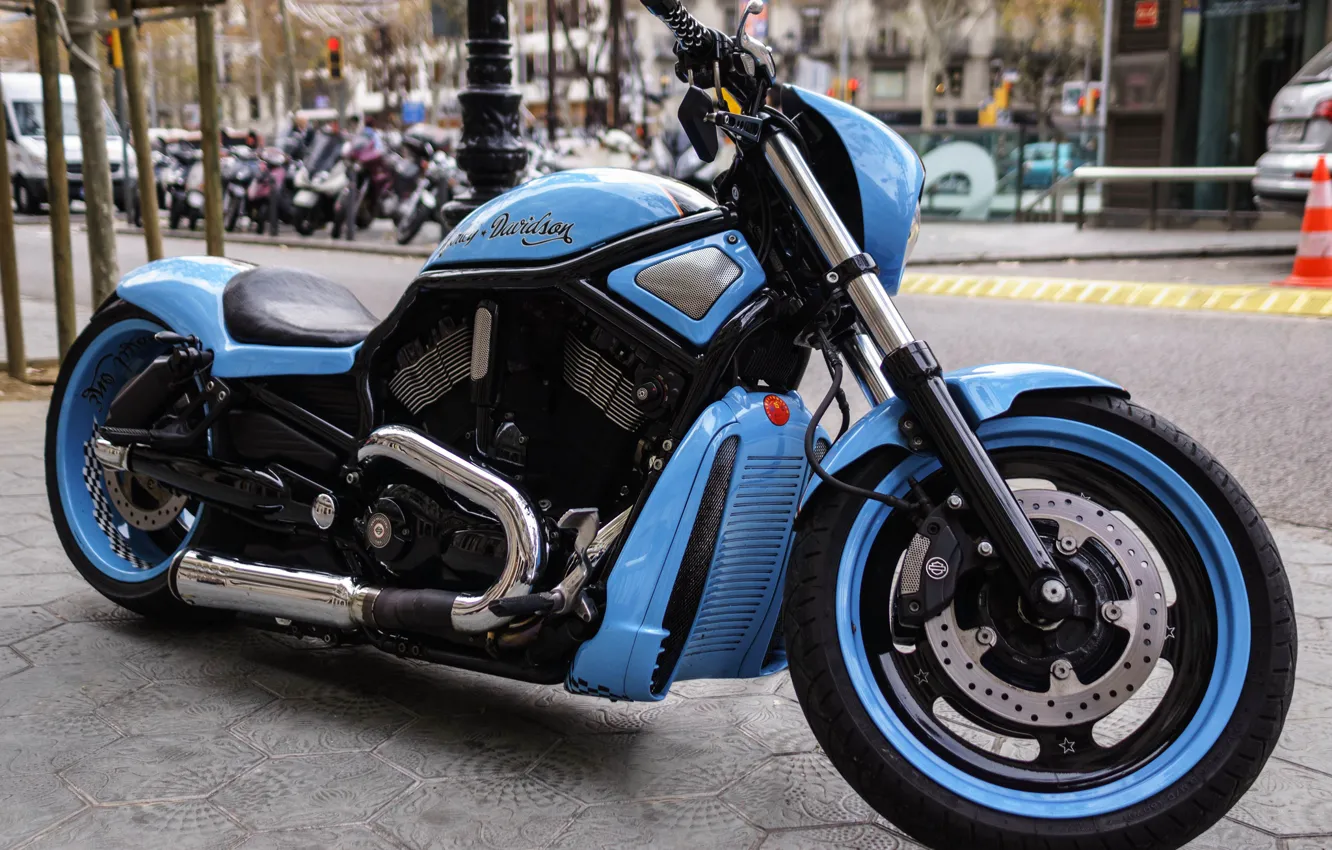 Фото обои дизайн, мотоцикл, байк, Harley-Davidson, Харли Дэвидсон