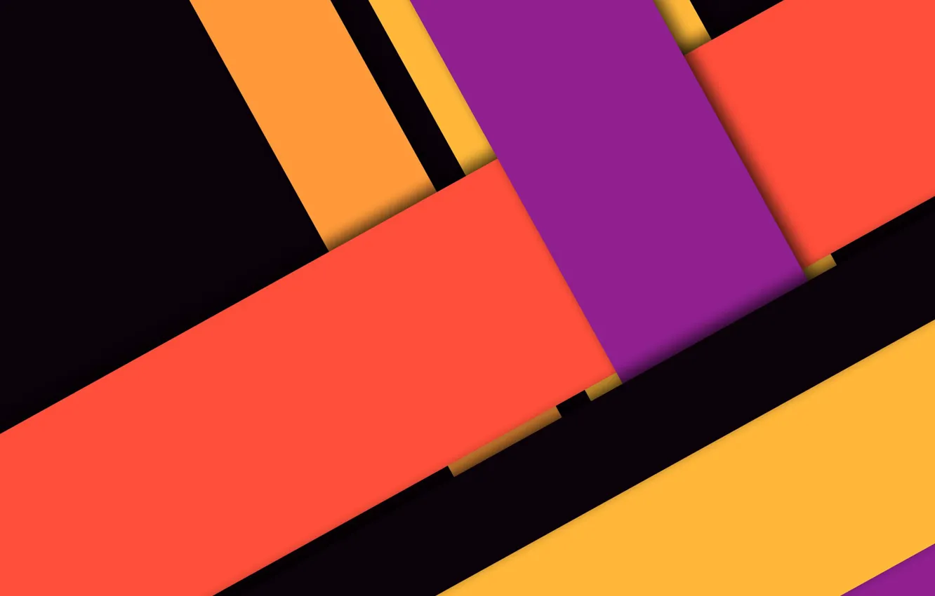 Фото обои линии, оранжевый, желтый, розовый, черный, геометрия, design, color