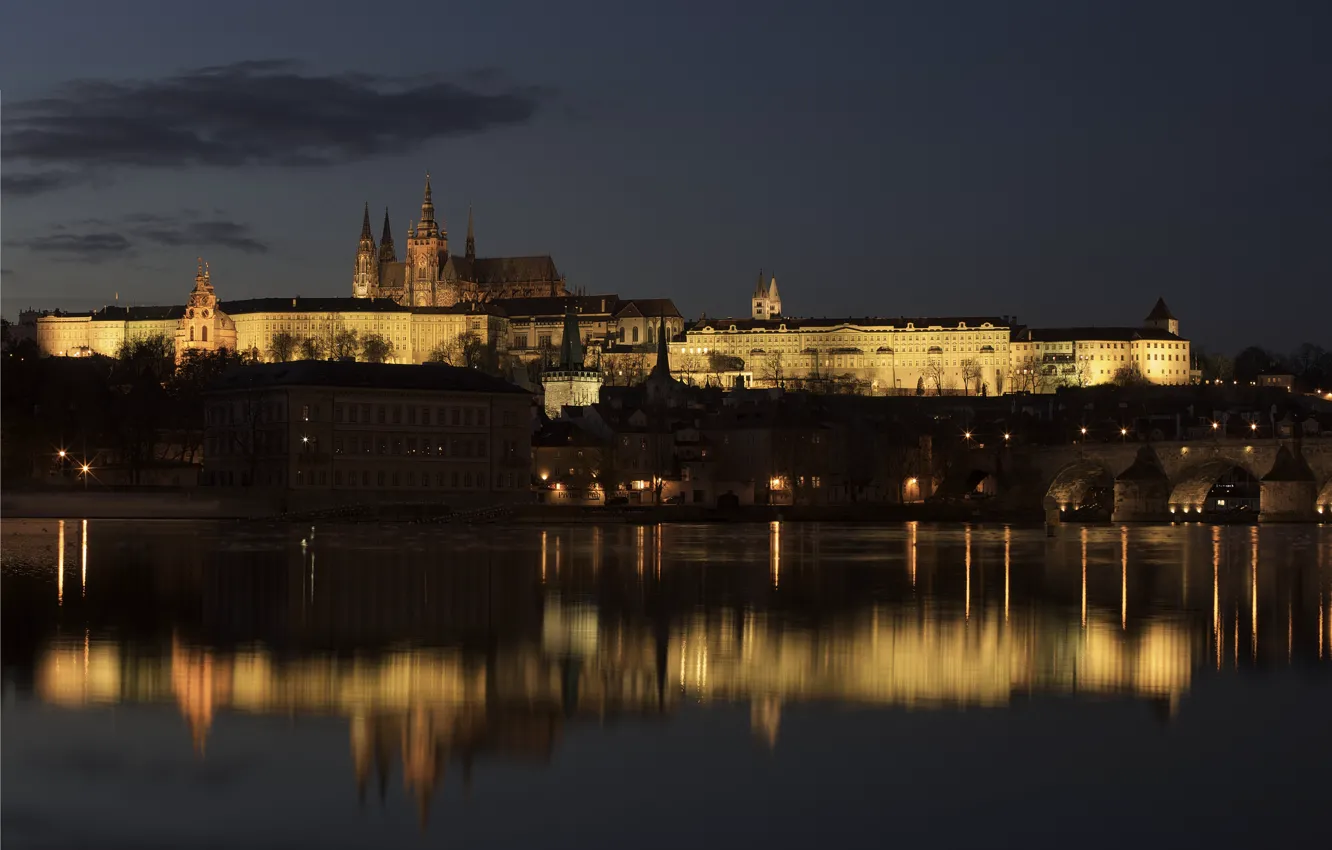 Фото обои castle, Prague, czech