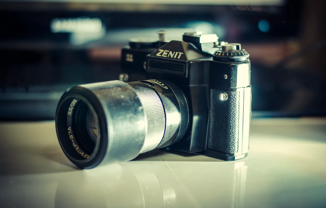 Фото обои фотоаппарат, Юпитер, пленочный, ZENIT