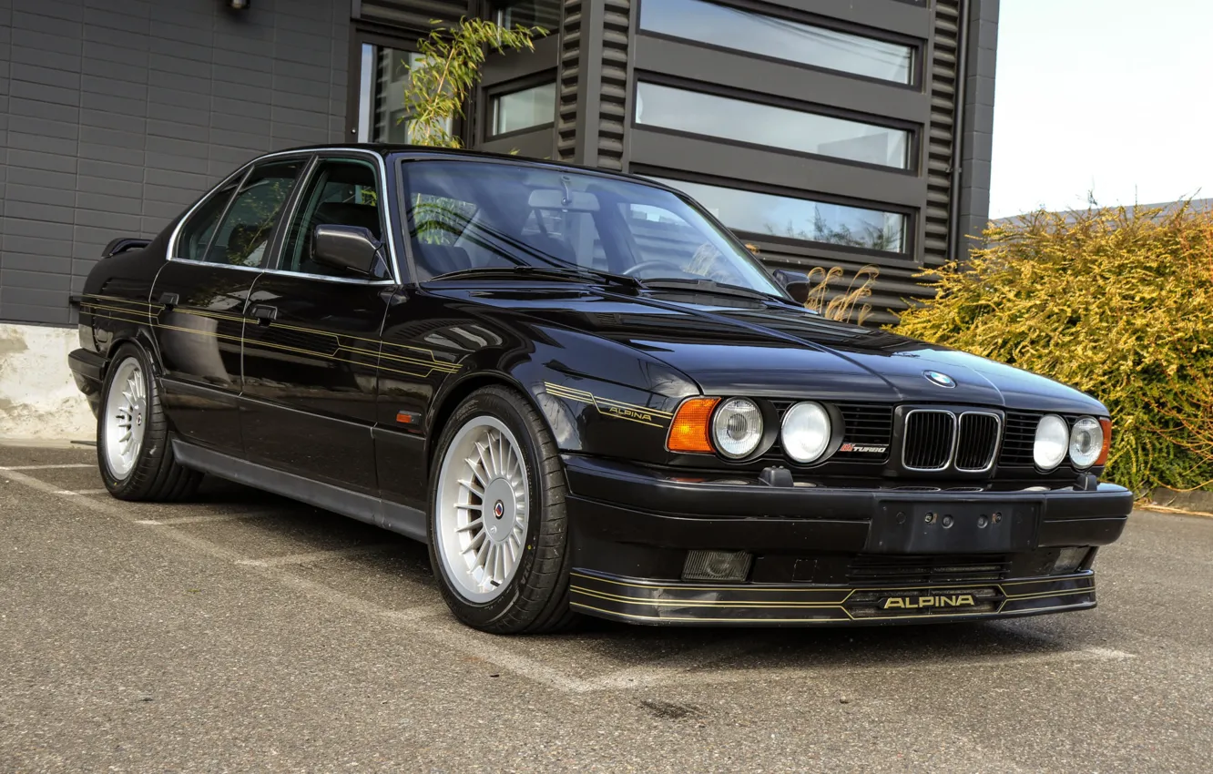 Фото обои BMW, E34, Alpina, B10, BI-Turbo