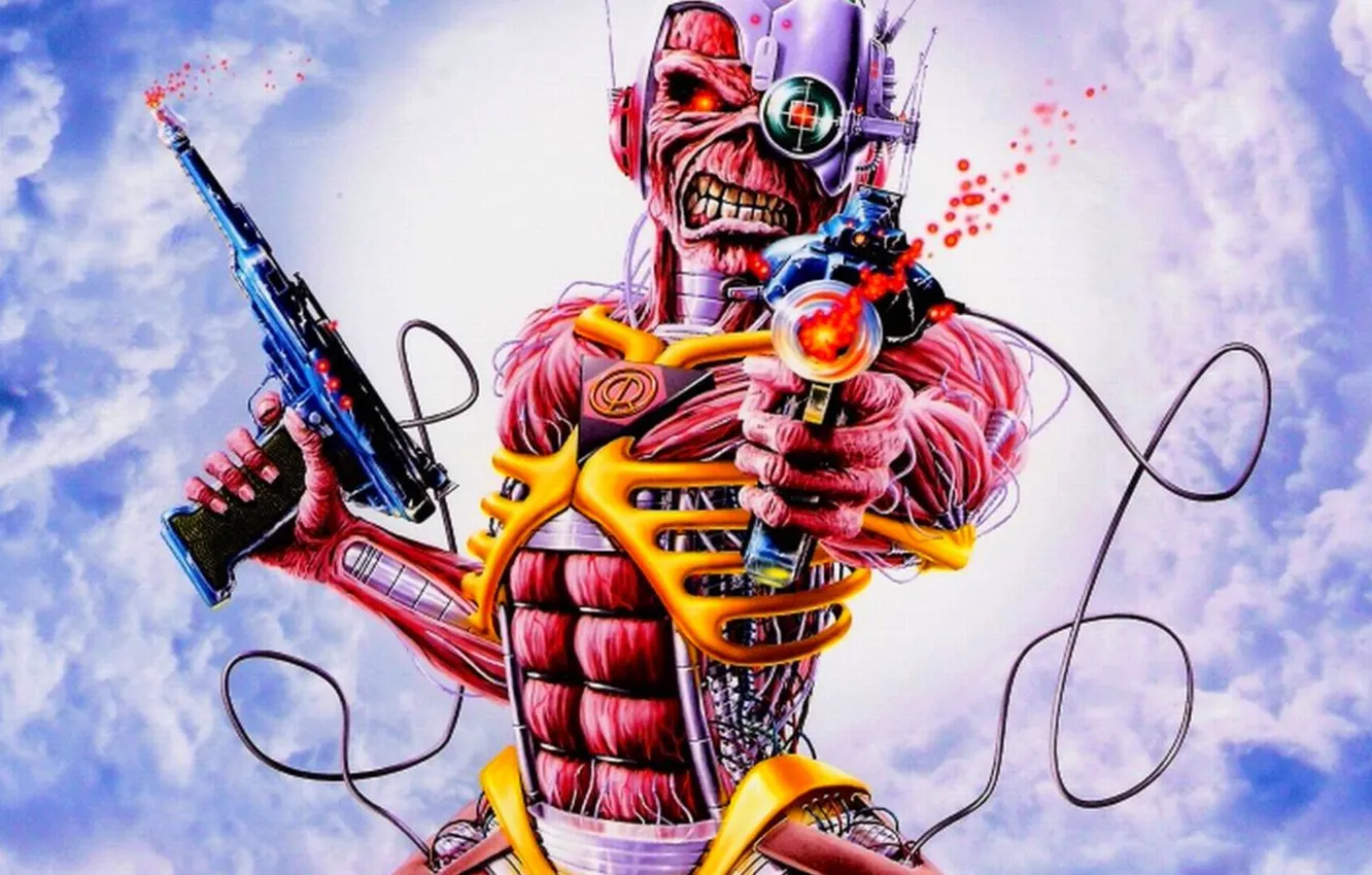 Фото обои iron, iron maiden, maiden