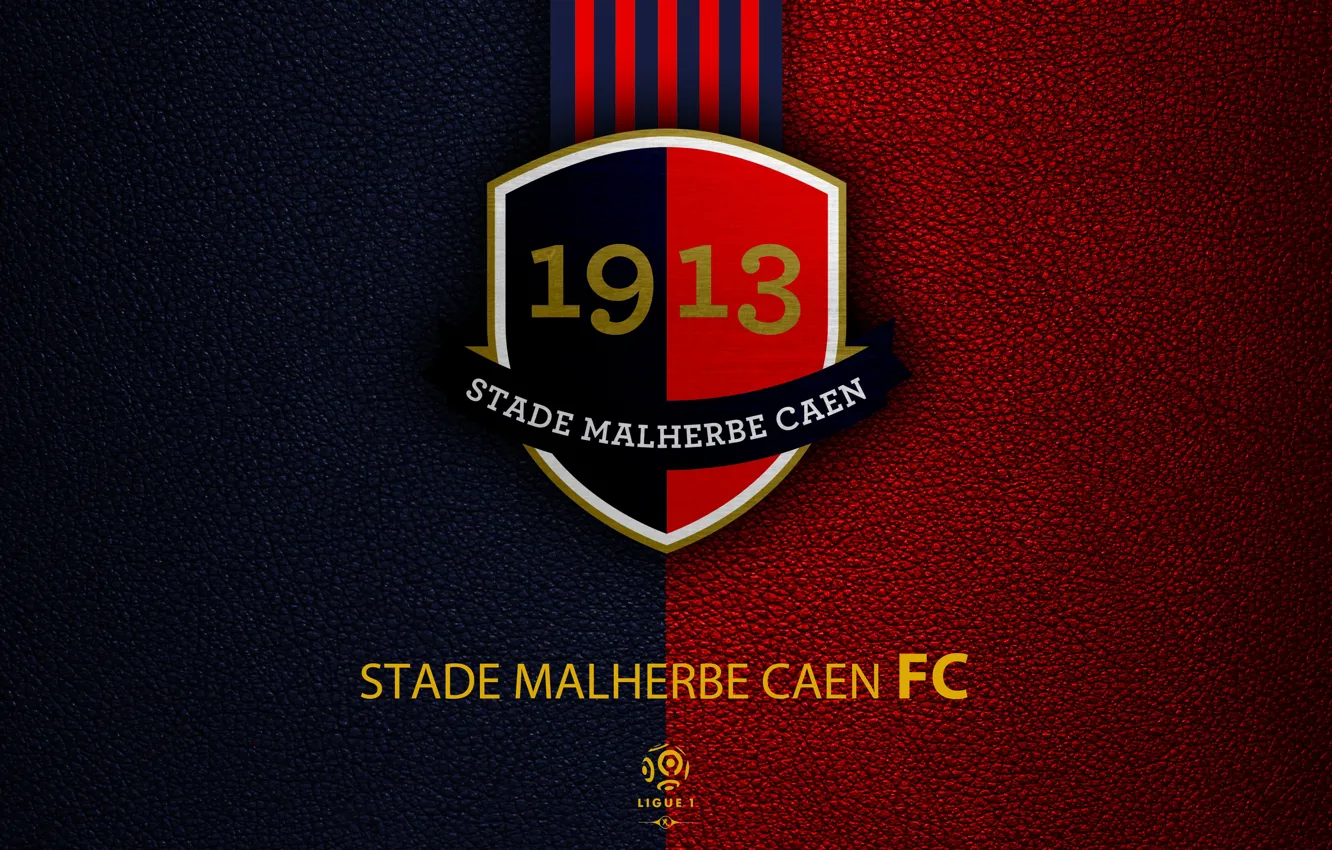Фото обои wallpaper, sport, logo, football, Ligue 1, Stade Malherbe Caen
