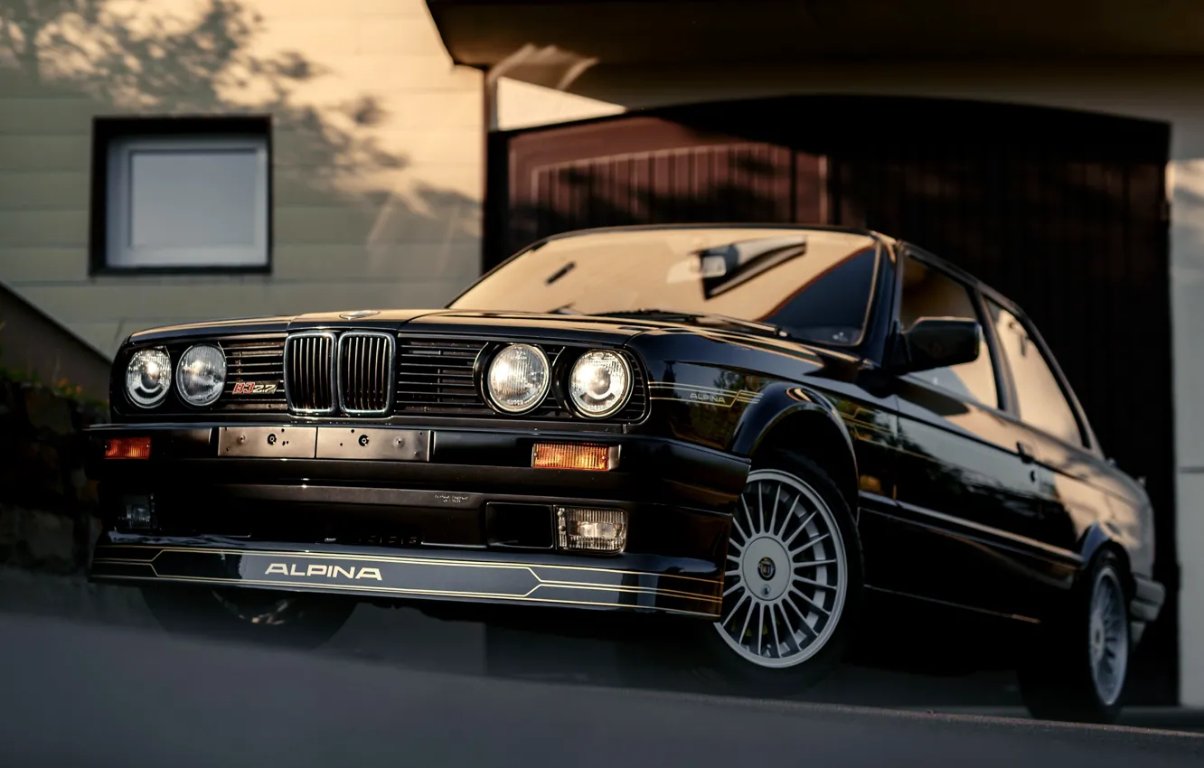 Фото обои BMW, E30, 1990, ALPINA, B3 2.7