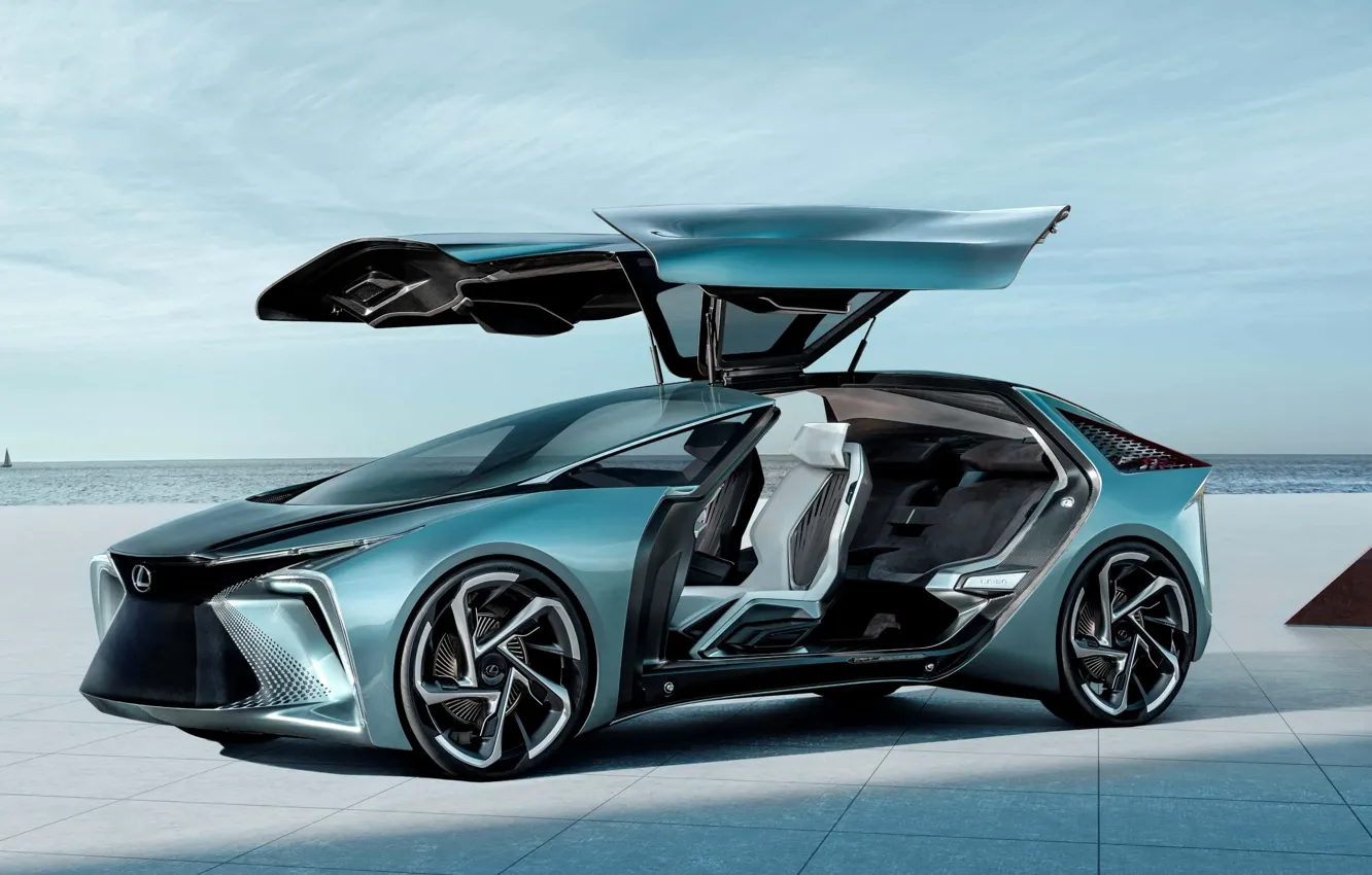 Фото обои car, concept, electric, lexus if30