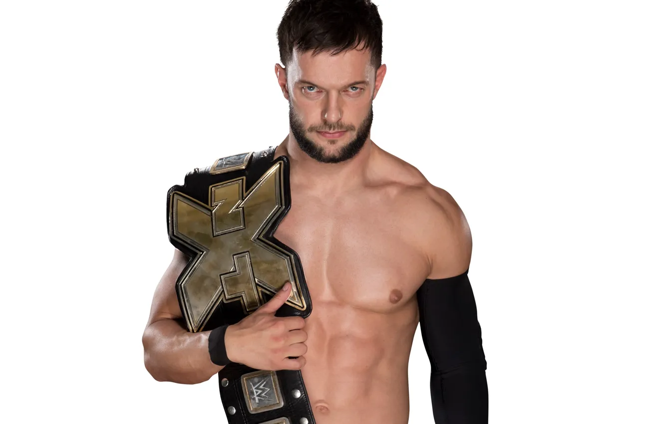 Фото обои взгляд, поза, muscle, мышцы, рестлер, WWE, Финн Балор, Finn Balor
