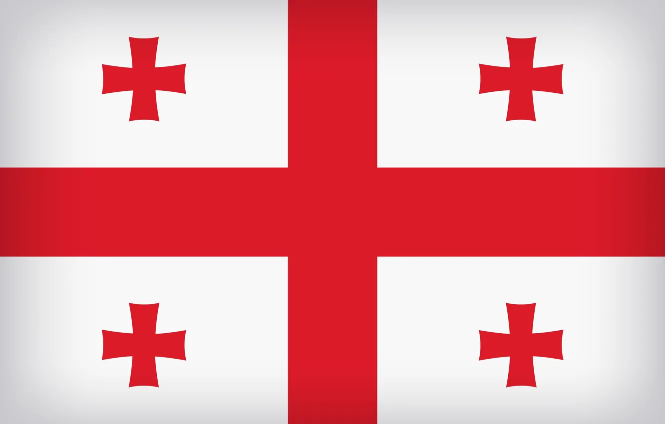 Фото обои Flag, Georgia, Georgian, Caucasus, Republic Of Georgia, Flag Of Georgia, Georgian Flag