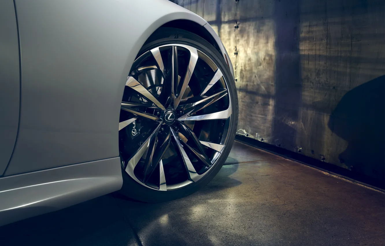 Фото обои Lexus, logo, wheel, LC 500, Lexus LC 500 Convertible Concept