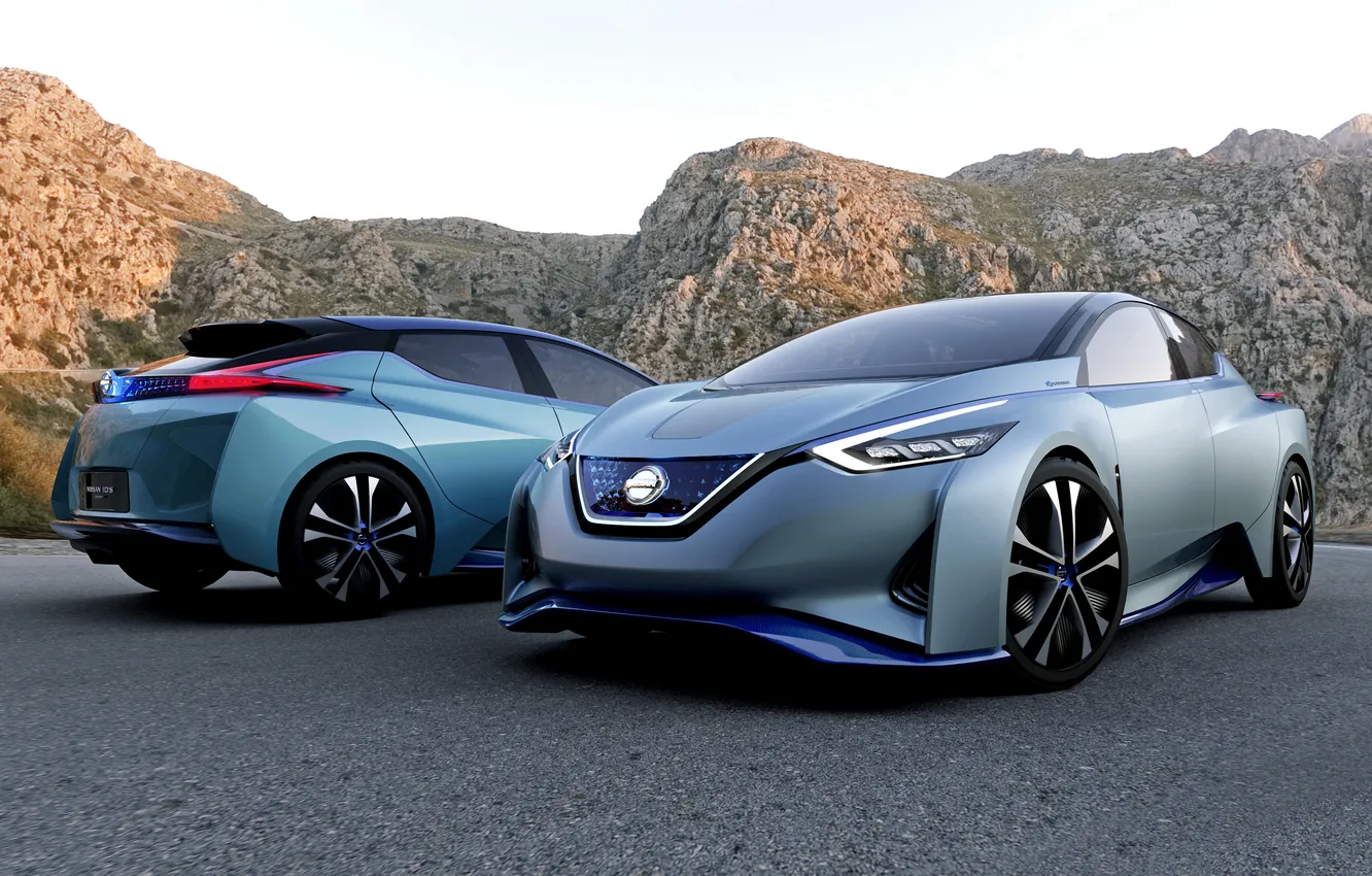 Фото обои Concept, концепт, Nissan, ниссан, IDS