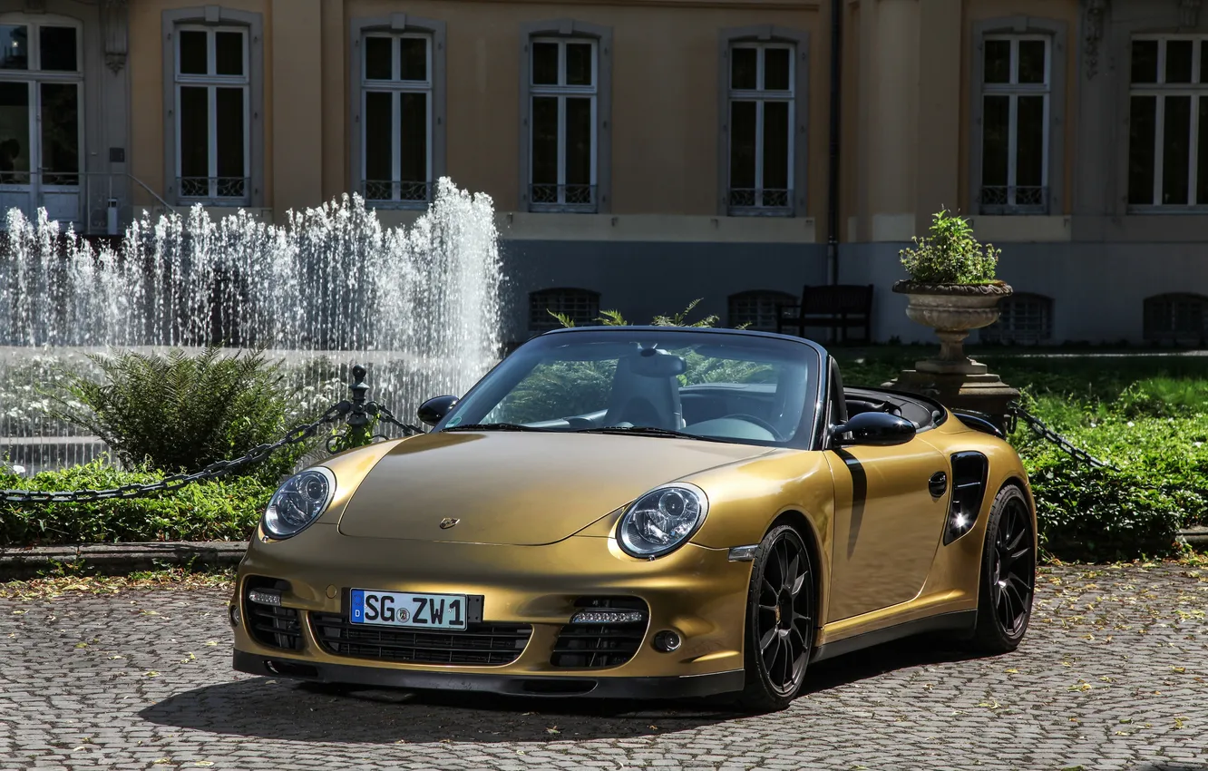 Фото обои 911, Porsche, кабриолет, порше, Turbo, Cabriolet, турбо, Wimmer