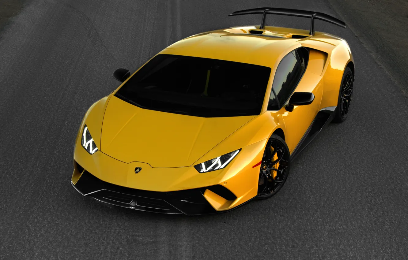 Фото обои Lamborghini, суперкар, Performante, Huracan