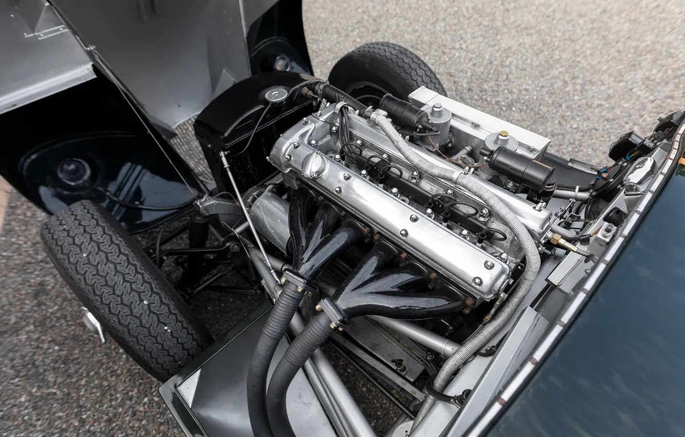 Фото обои Jaguar, ретро автомобили, гоночный автомобиль, racing car, sports car, спортивный автомобиль, единственный экземпляр, 1952