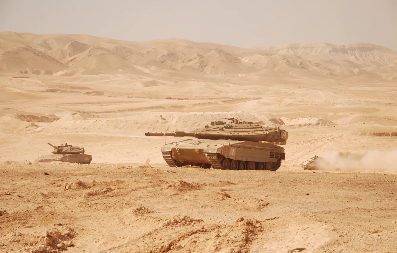 Фото обои танк, военная техника, Израиль, Merkava 4