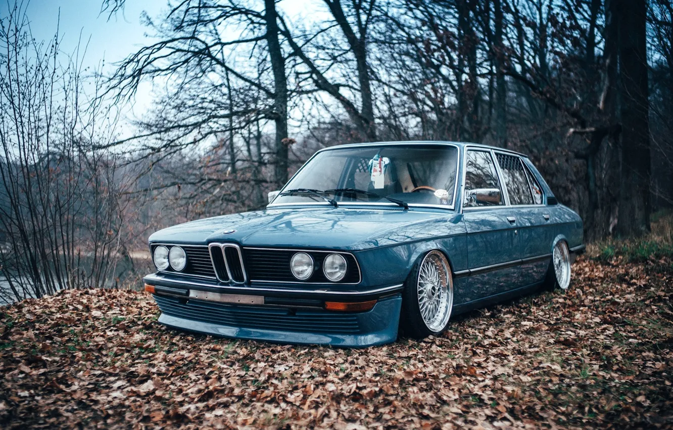 Фото обои BMW, E12, 5-Series, 518, OLD SHCOOL