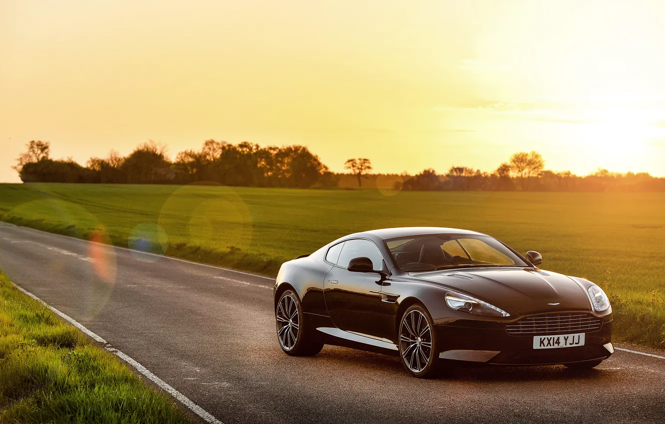 Фото обои Aston Martin, DB9, Carbon Edition, 2015