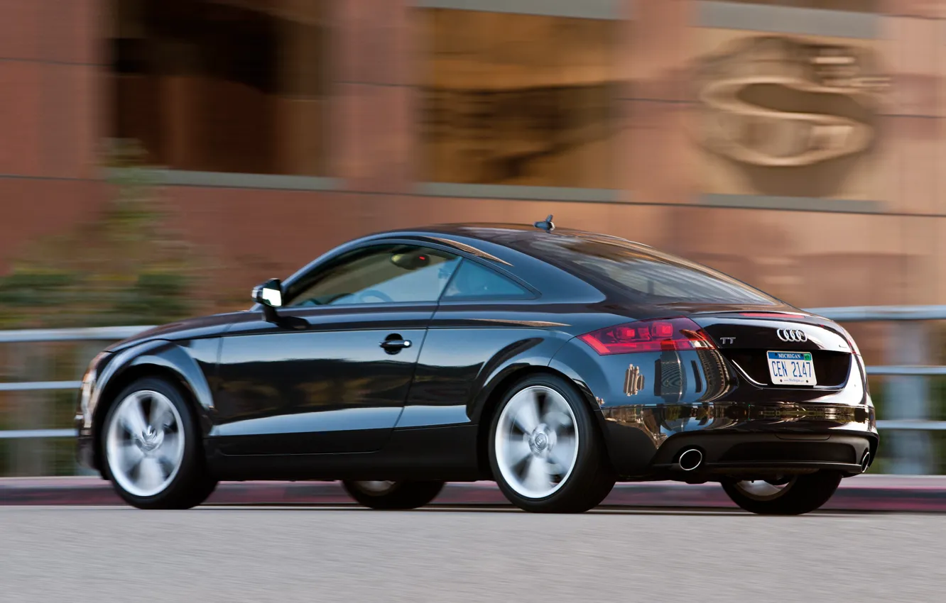 Фото обои Audi, black, coupe