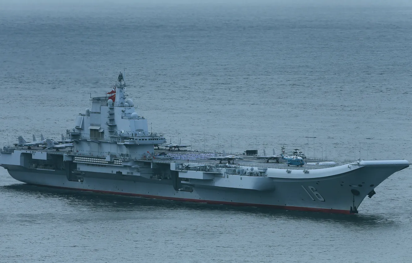 Фото обои Китай, авианосец, Liaoning