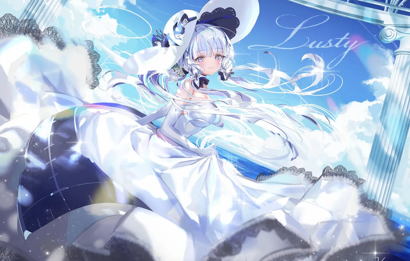 Фото обои azur lane, illustrious, mullpull