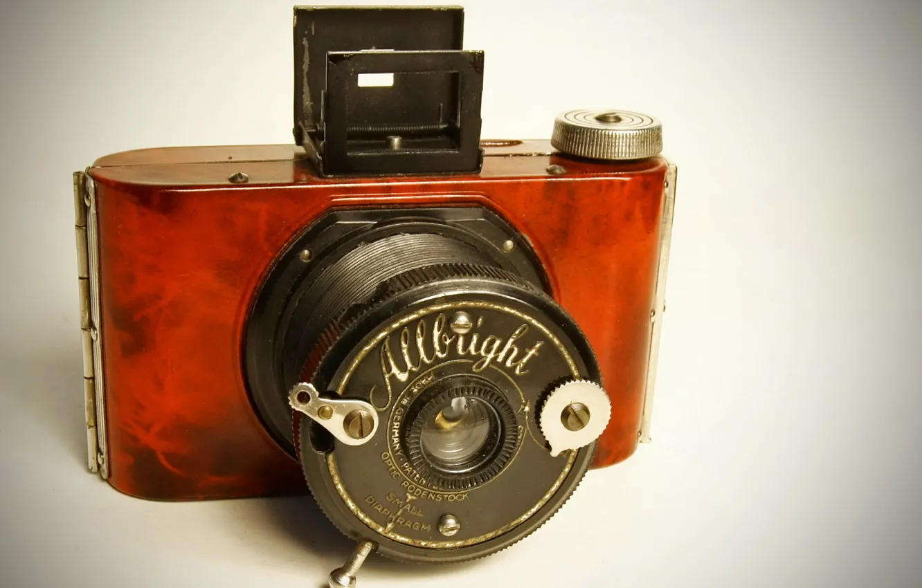 Фото обои макро, фон, Allbright Vintage Camera